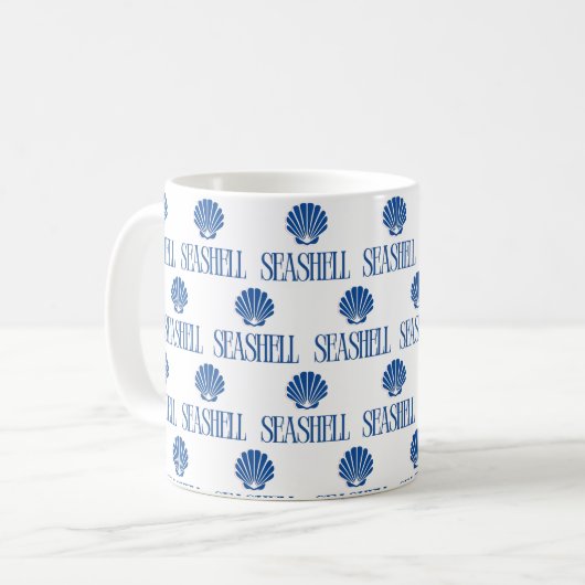 Seashell Kaffeetasse (Vorderseite Links)