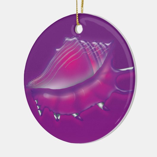 Seashell Keramik Ornament (Links)