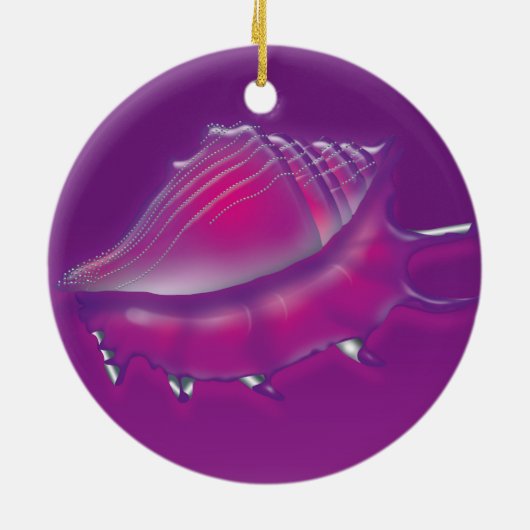 Seashell Keramik Ornament (Hinten)