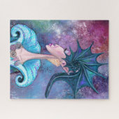 Seashell Lady Jigsaw Puzzle - Malerei (Horizontal)