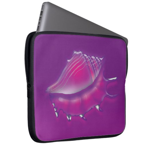 Seashell Laptopschutzhülle (Vorne Rechts)