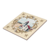 Seashell Lighthouse Fliesen (Seite)