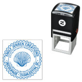 Seashell Logo Firmenname URL E-Mail-Adresse #S Permastempel (Beispiel)