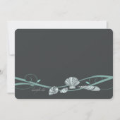 Seashell Medley Einladung (Rückseite)