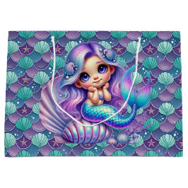 Seashell Mermaid Große Geschenktüte