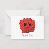 Seashell Mitteilungskarte (Vorderseite)