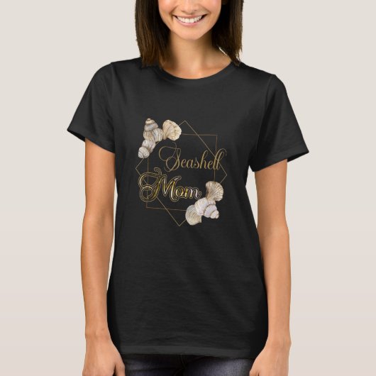 Seashell Mom has a Spe Shell Hobby Beach Shelling T-Shirt (Vorderseite)
