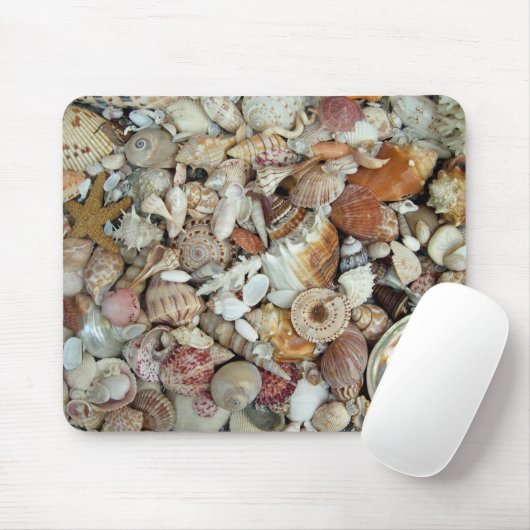 Seashell Mousepad (Mit Mouse)