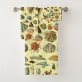 Seashell Muschel Mollusk Clam Badhandtuch Set (Insitu)