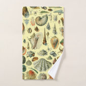 Seashell Muschel Mollusk Clam Badhandtuch Set (Handtuch)