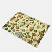 Seashell Muschel Mollusk Clam Fußmatte (Schrägansicht)