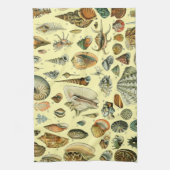 Seashell Muschel Mollusk Clam Geschirrtuch (Vertikal)