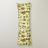 Seashell Muschel Mollusk Clam Seitenschläferkissen (Rückseite (Vertikal))