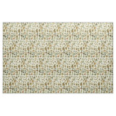 Seashell Muschel Mollusk Clam Stoff (Fat Quarter (45,7 x 55,9 cm))