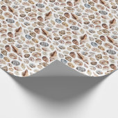 Seashell-Muster Geschenkpapier (Ecke)