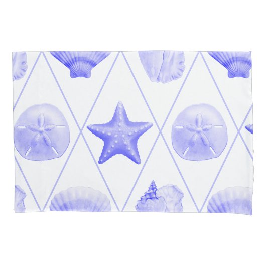 Seashell-Muster Kissenbezug (Vorderseite)