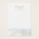 Seashell Nautical Earring Display Holder (Vorderseite)