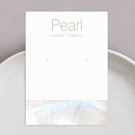 Seashell Nautical Earring Display Holder