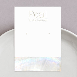 Seashell Nautical Earring Display Holder