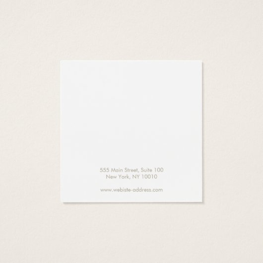 Seashell Nautical Stud Earring Display Holder (Rückseite)