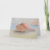 Seashell Note Card Dankeskarte (Vorderseite)
