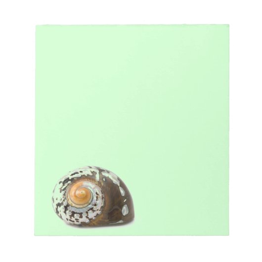 Seashell Notepad Notizblock (Vorderseite)