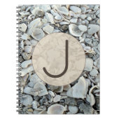 Seashell Notes Initial Design Notizblock (Vorderseite)