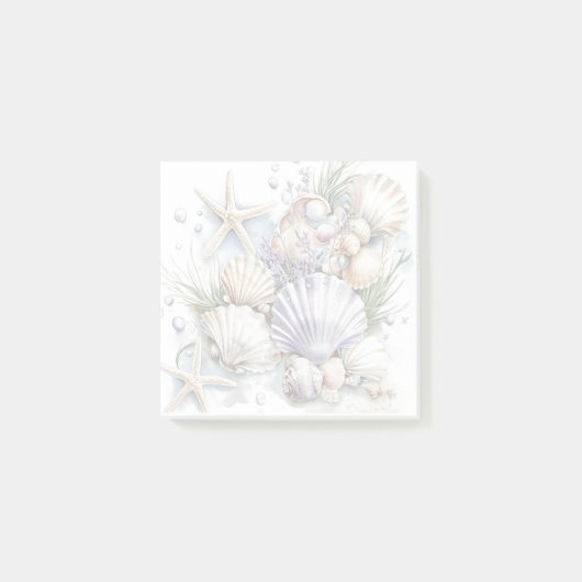Seashell Notes Post-it Klebezettel (Vorderseite)