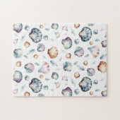 Seashell Ocean Beach Sea Muschel Design 358 Puzzle (Horizontal)