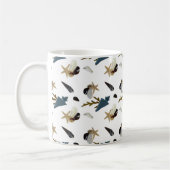 Seashell Ocean Beach Tropical nautical Küsten Kaffeetasse (Links)