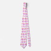 Seashell Ocean Nautical Pattern Neck Tie Krawatte (Vorderseite)