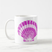Seashell - orchid und weiß kaffeetasse (Links)