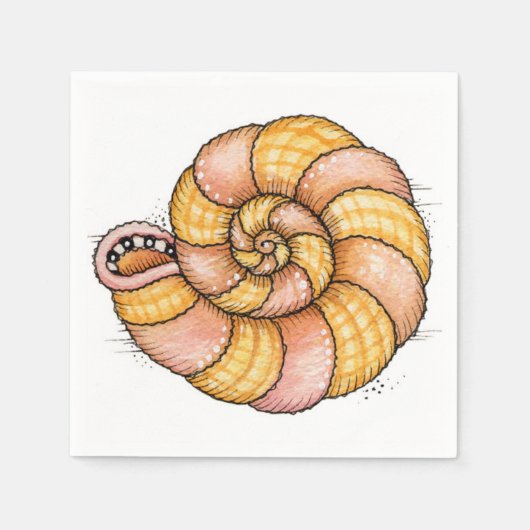 Seashell - Paper Napkins Serviette (Vorderseite)