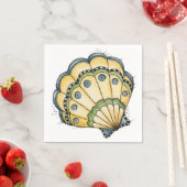 Seashell - Paper Napkins Serviette (Beispiel)