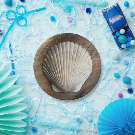 Seashell - Papierplatte Pappteller (Party)