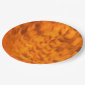 Seashell Pappteller (Schrägansicht)