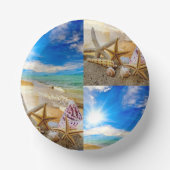 Seashell Pappteller (Vorderseite)