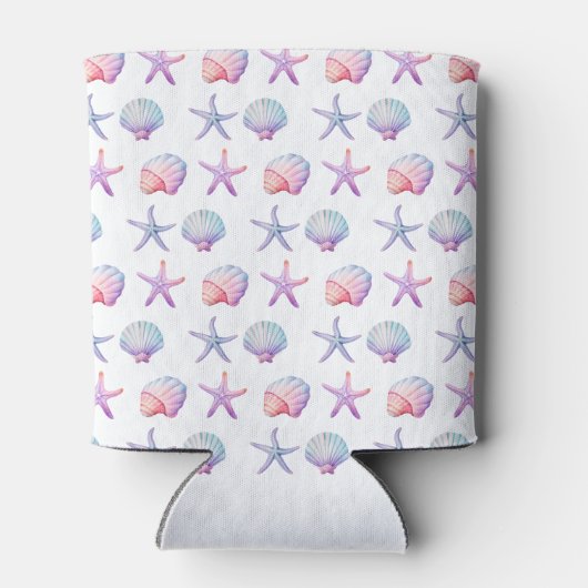 Seashell Pattern Dosenkühler (Rückseite)