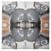 Seashell Pattern Fliese (Vorderseite)