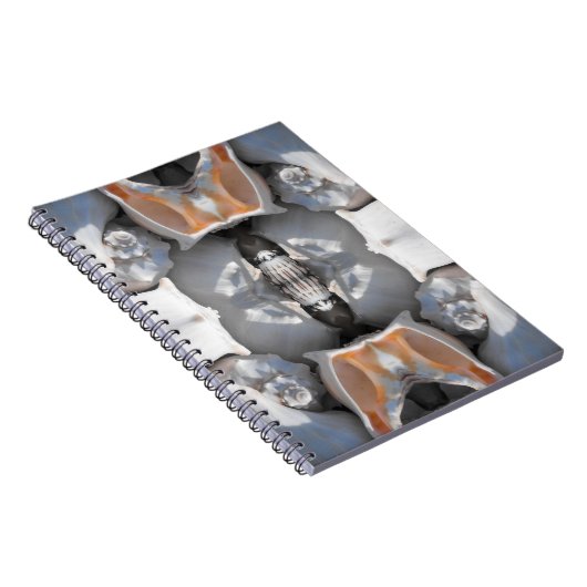 Seashell Pattern Notizblock (Rechte Seite)