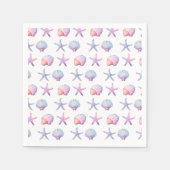 Seashell Pattern Party Serviette (Vorderseite)