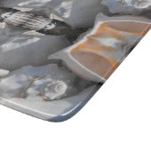 Seashell Pattern Schneidebrett (Ecke)