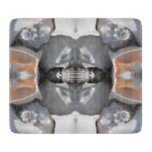 Seashell Pattern Schneidebrett (Vorderseite)