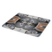 Seashell Pattern Schneidebrett (Ecke)