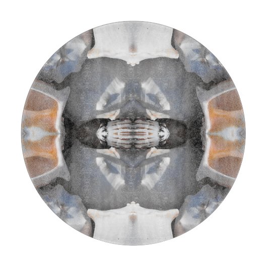Seashell Pattern Schneidebrett (Vorderseite)
