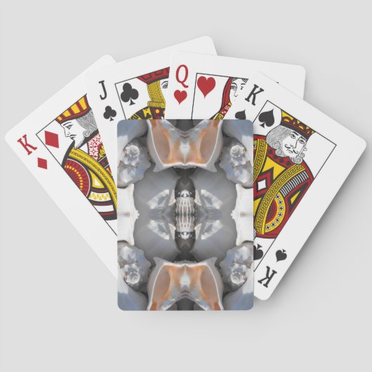 Seashell Pattern Spielkarten (Rückseite)