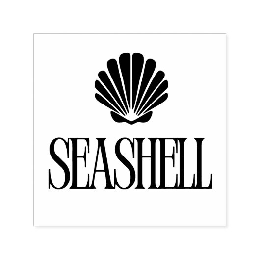 Seashell Permastempel (Design)
