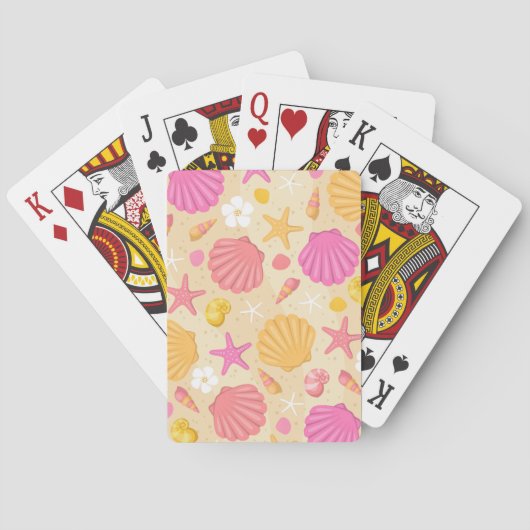 Seashell Playing Cards Spielkarten (Rückseite)