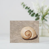 SeaShell Postkarte (Stehend Vorderseite)