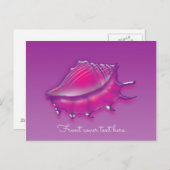 Seashell Postkarte (Vorne/Hinten)
